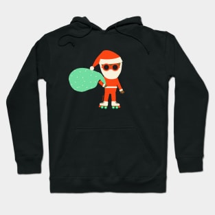 Skating Santa Hoodie